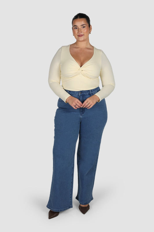 TORREN TWIST TOP SOFT BUTTER - Fayt The Label